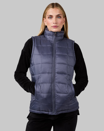 WOMEN'S REVERSIBLE LUXE FUR-LINED VEST