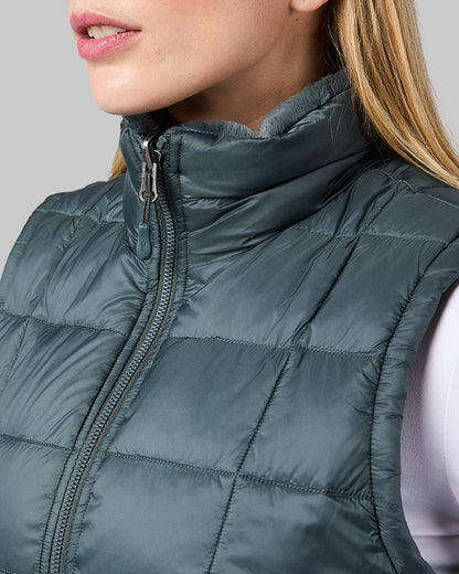 WOMEN'S REVERSIBLE LUXE FUR-LINED VEST