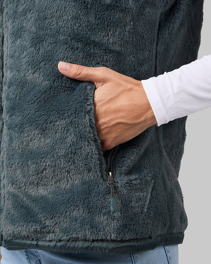 WOMEN'S REVERSIBLE LUXE FUR-LINED VEST