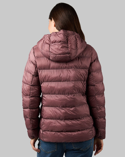 WOMEN'S LIGHTWEIGHT PACKABLE HOODED JACKET