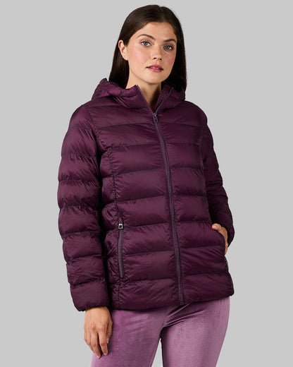 WOMEN'S LIGHTWEIGHT PACKABLE HOODED JACKET