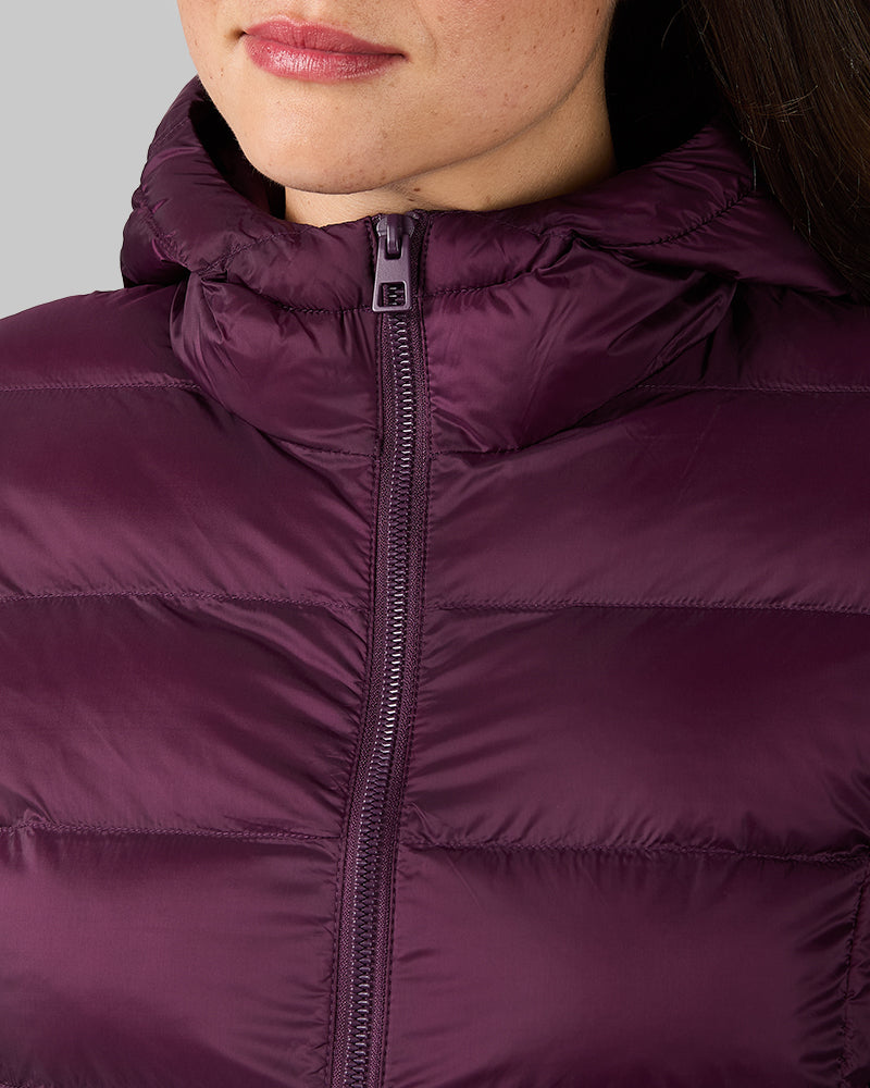 WOMEN'S LIGHTWEIGHT PACKABLE HOODED JACKET