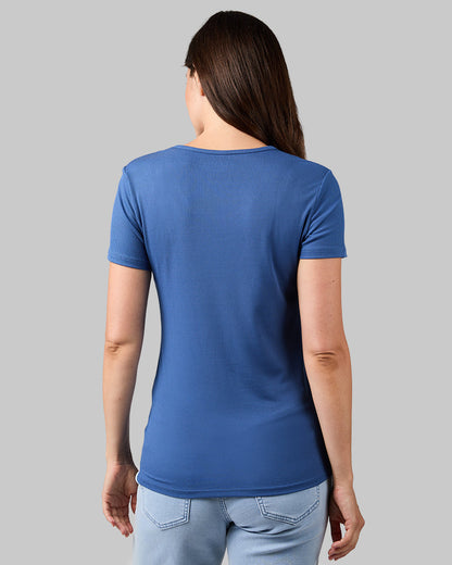 WOMEN'S SOFT RIB FITTED T-SHIRT
