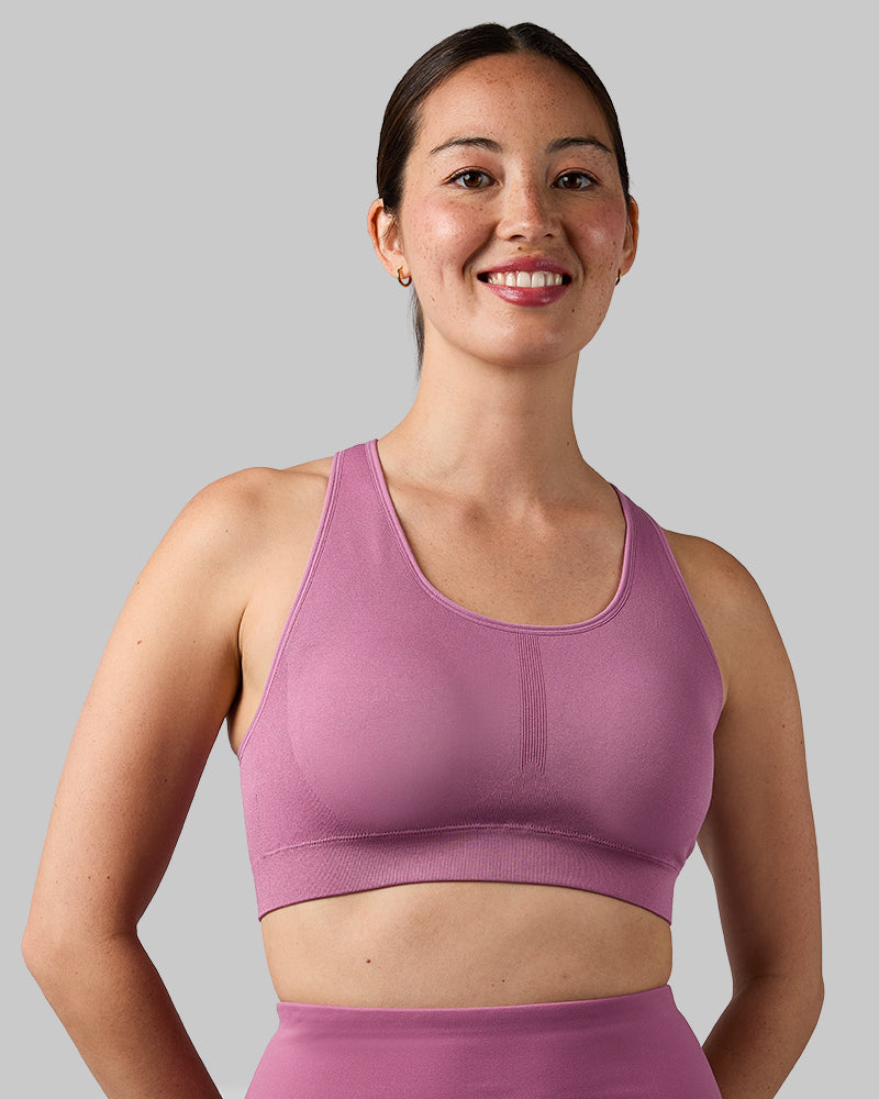 WOMEN'S SEAMLESS RACERBACK SPORTS BRA