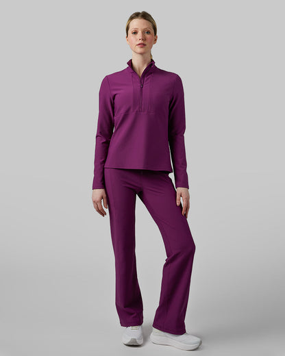 WOMEN'S ACTIVE RIB ½ ZIP TOP