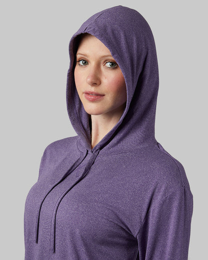WOMEN'S COOL LONG SLEEVE HOODED T-SHIRT
