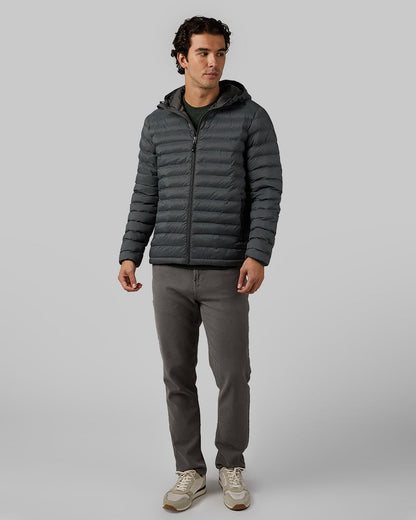 MEN'S LIGHTWEIGHT PACKABLE HOODED JACKET
