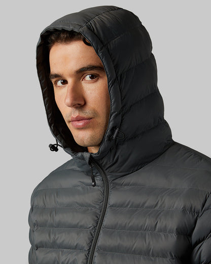 MEN'S LIGHTWEIGHT PACKABLE HOODED JACKET