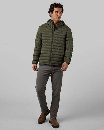 MEN'S LIGHTWEIGHT PACKABLE HOODED JACKET
