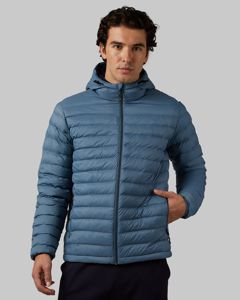 MEN'S LIGHTWEIGHT PACKABLE HOODED JACKET