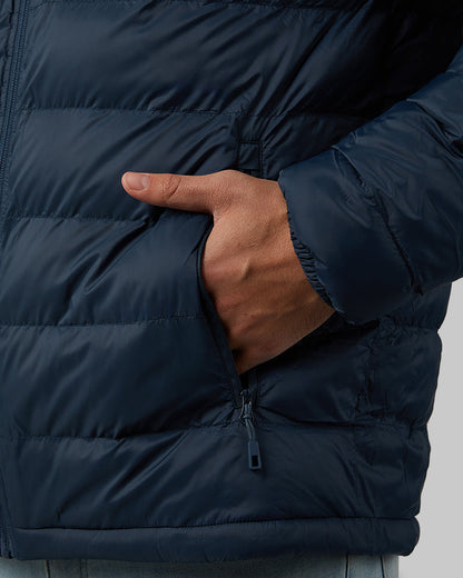 MEN'S HOODED SHERPA-LINED JACKET