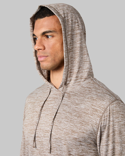 MEN'S COOL LONG SLEEVE HOODED T-SHIRT