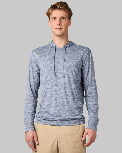 MEN'S COOL LONG SLEEVE HOODED T-SHIRT