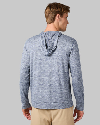 MEN'S COOL LONG SLEEVE HOODED T-SHIRT