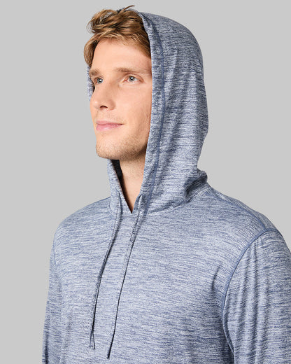 MEN'S COOL LONG SLEEVE HOODED T-SHIRT