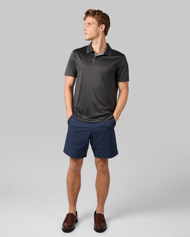 MEN'S STRETCH FLOW TIPPED POLO