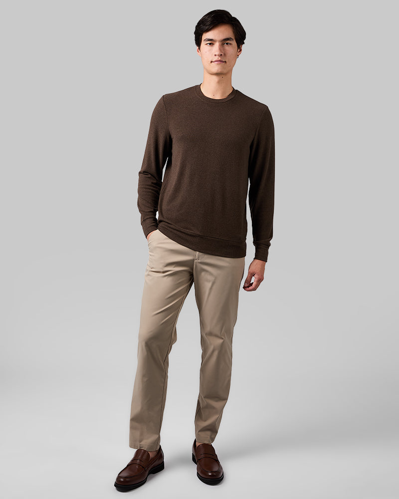 MEN'S SWEATER KNIT CREW TOP