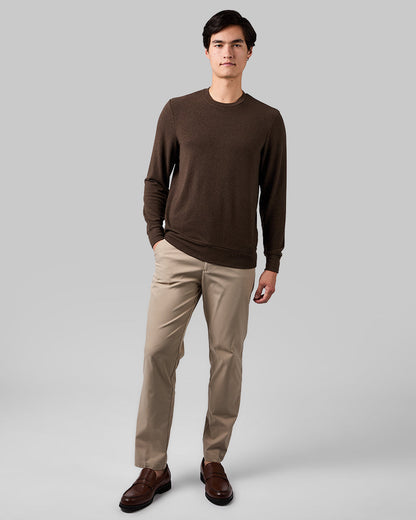 MEN'S SWEATER KNIT CREW TOP