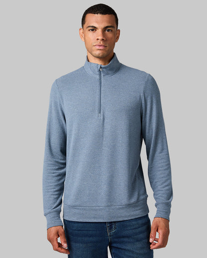 MEN'S SWEATER KNIT 1/4 ZIP TOP