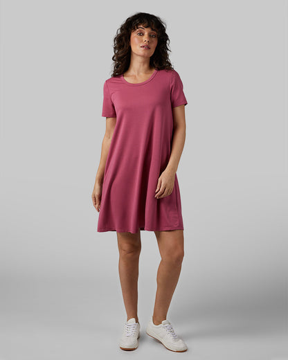 WOMEN'S SOFT KNIT POCKET DRESS