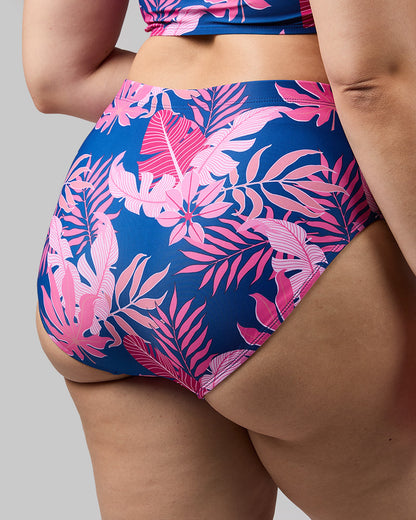 WOMEN'S HIGH-WAIST BIKINI SWIM BOTTOM