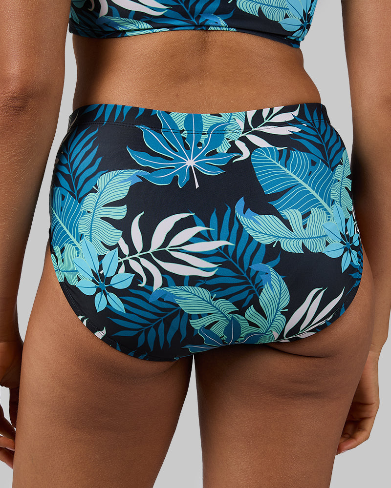 WOMEN'S HIGH-WAIST BIKINI SWIM BOTTOM