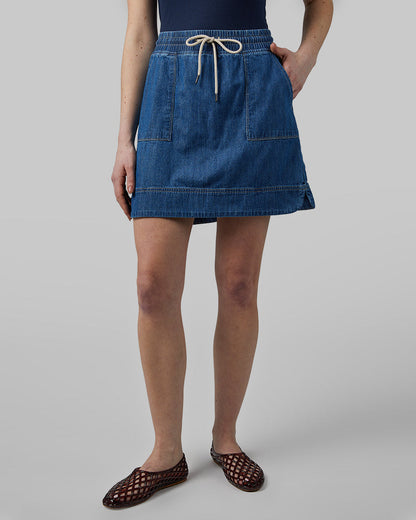 WOMEN'S FEATHERWEIGHT DENIM SKORT