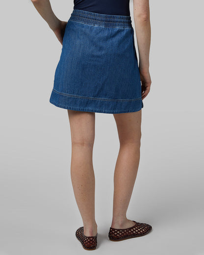 WOMEN'S FEATHERWEIGHT DENIM SKORT