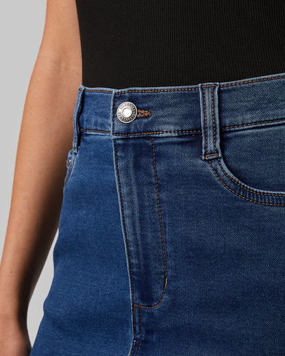 WOMEN'S STRETCH COMFORT JEAN SKIRT
