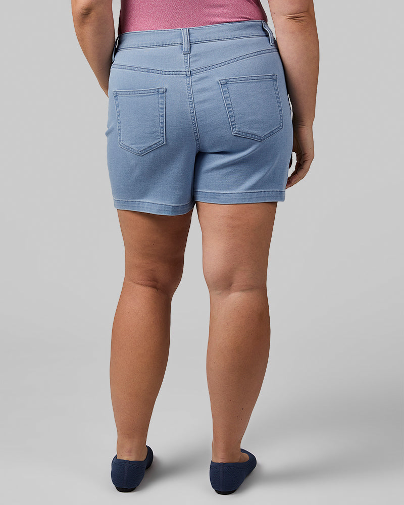 WOMEN'S STRETCH COMFORT JEAN 5-INCH SHORT