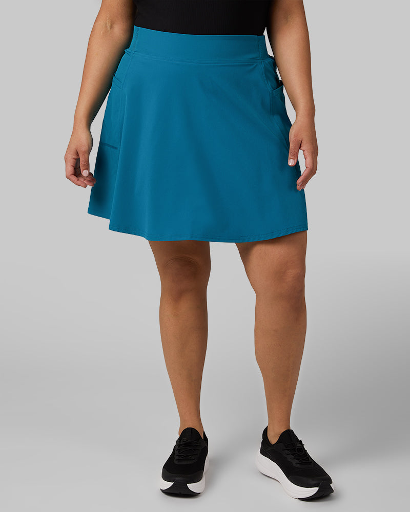 WOMEN'S FLYWEIGHT WOVEN SKORT
