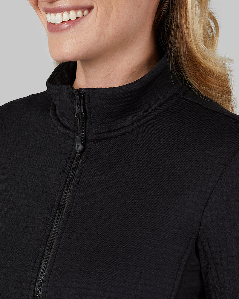 WOMEN'S GRID TECH FULL-ZIP