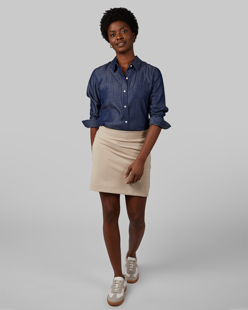 WOMEN'S LUXE STRETCH SKORT