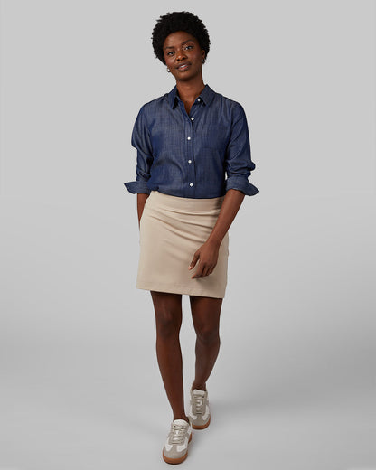 WOMEN'S LUXE STRETCH SKORT