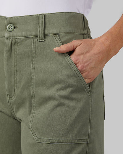 WOMEN'S MINI KNIT TWILL 5-INCH SHORT