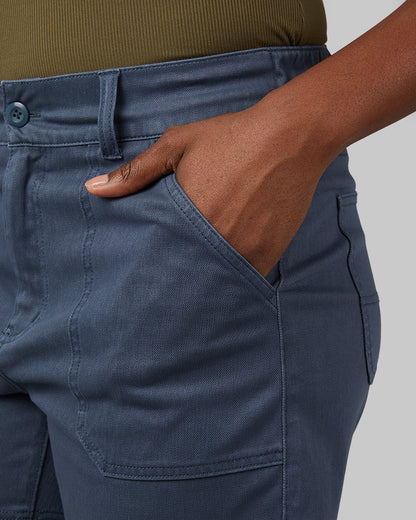 WOMEN'S MINI KNIT TWILL 5-INCH SHORT