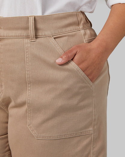 WOMEN'S MINI KNIT TWILL 5-INCH SHORT