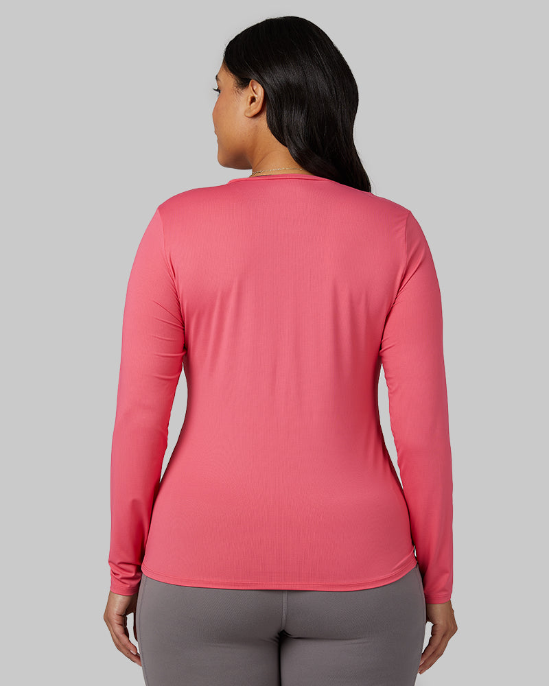 WOMEN'S AIR MESH LONG SLEEVE T-SHIRT
