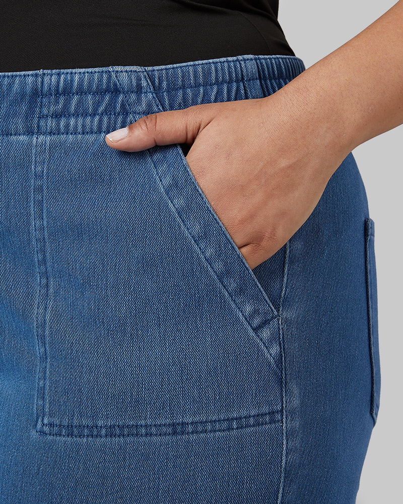 WOMEN'S "SWEATPANT" ANKLE JEAN