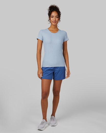WOMEN'S SOFT RIB FITTED T-SHIRT