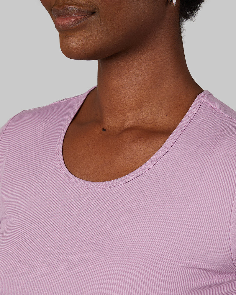 WOMEN'S SOFT RIB FITTED T-SHIRT