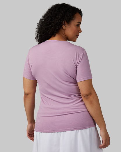 WOMEN'S SOFT RIB FITTED T-SHIRT