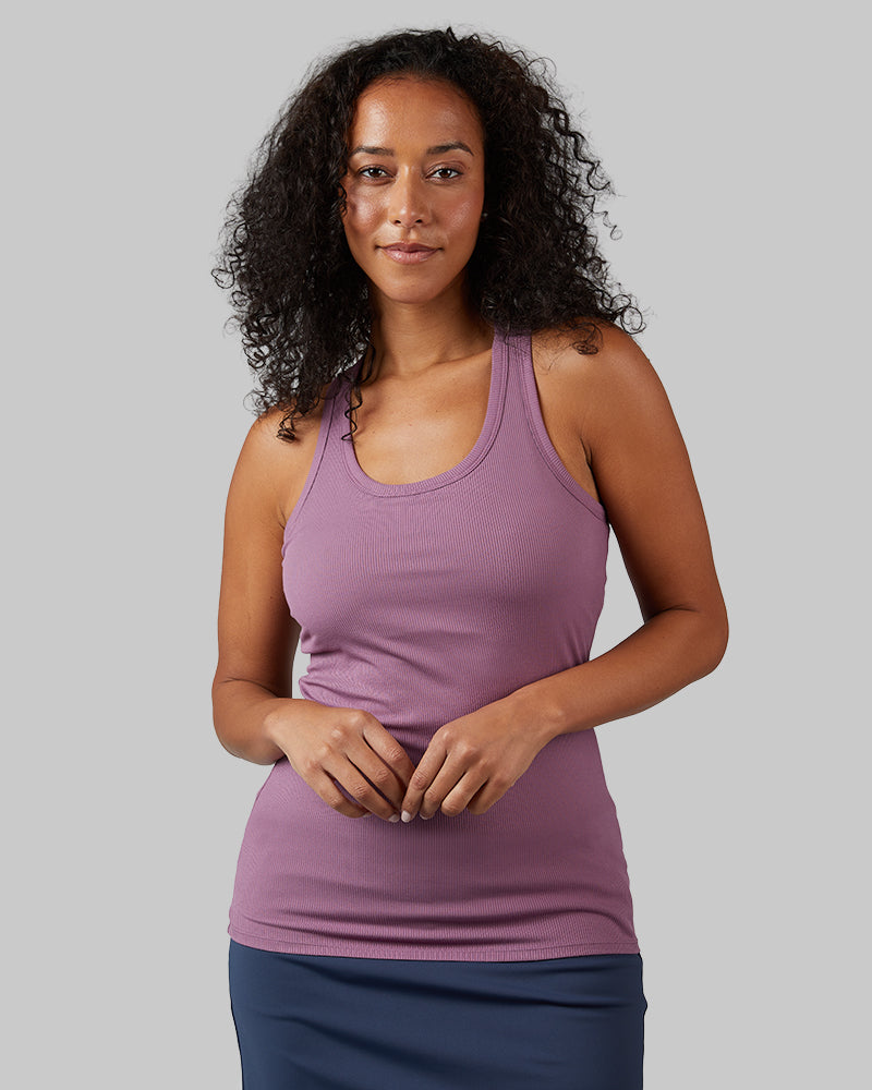 WOMEN'S SOFT RIB RACERBACK BRA TANK