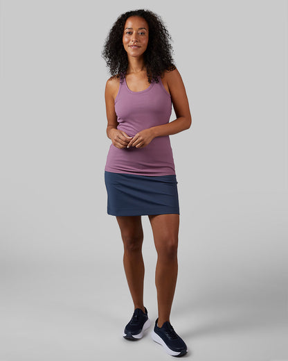 WOMEN'S SOFT RIB RACERBACK BRA TANK