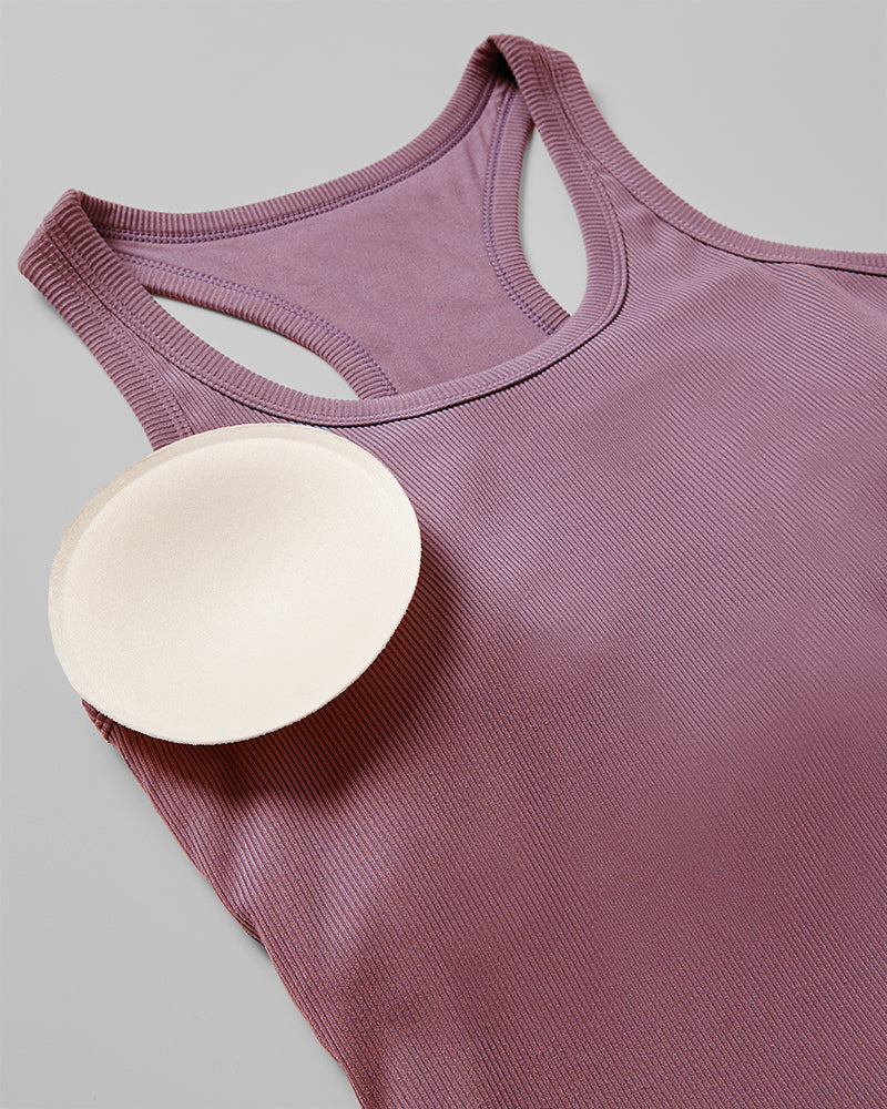 WOMEN'S SOFT RIB RACERBACK BRA TANK
