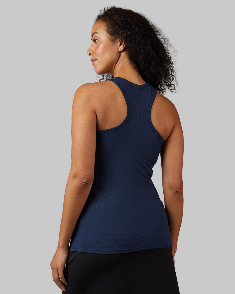 WOMEN'S SOFT RIB RACERBACK BRA TANK