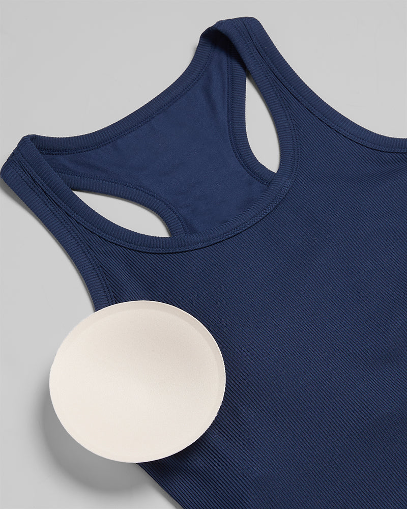 WOMEN'S SOFT RIB RACERBACK BRA TANK