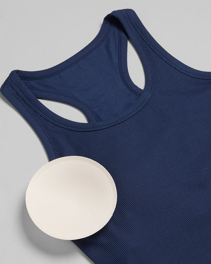 WOMEN'S SOFT RIB RACERBACK BRA TANK