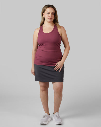WOMEN'S SOFT RIB RACERBACK BRA TANK