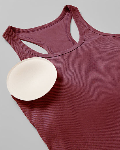 WOMEN'S SOFT RIB RACERBACK BRA TANK